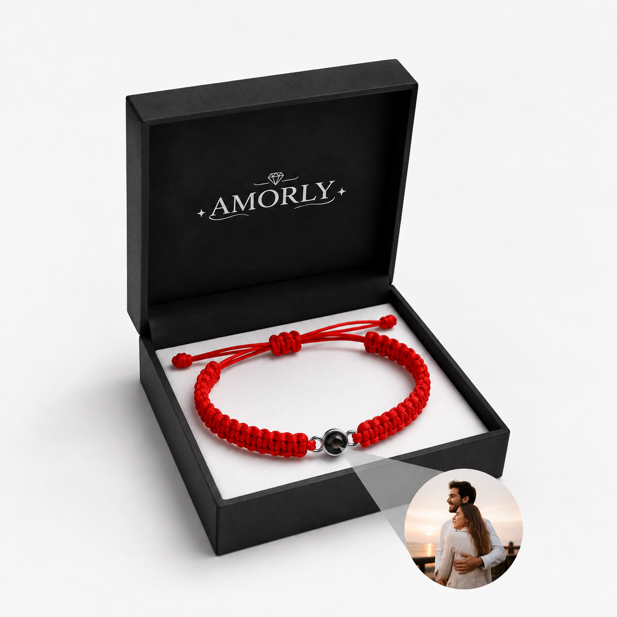 Amorly™ - Personalizowana Bransoletka z Ukrytym Zdjęciem