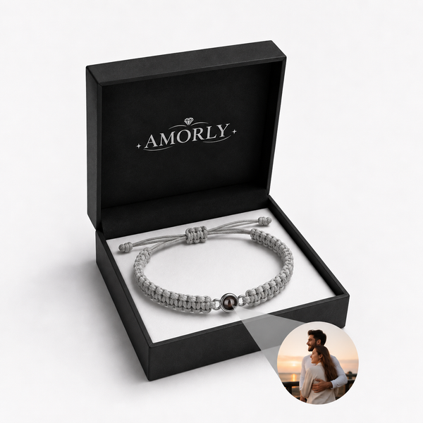 Amorly™ - Personalizowana Bransoletka z Ukrytym Zdjęciem