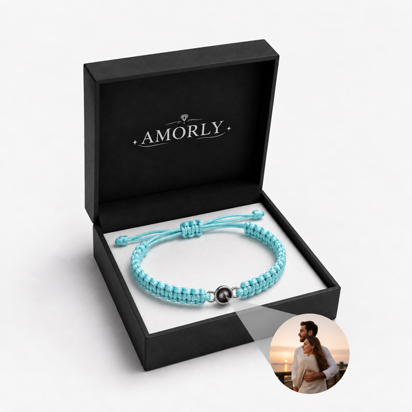 Amorly™ - Personalizowana Bransoletka z Ukrytym Zdjęciem