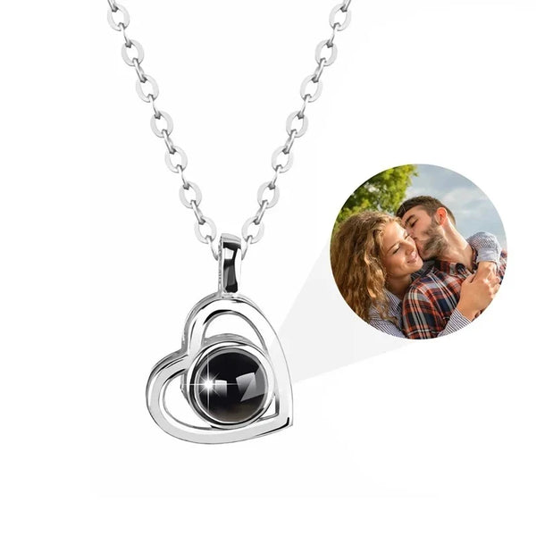 Amorly™ - Personalizowany Naszyjnik z Ukrytym Zdjęciem